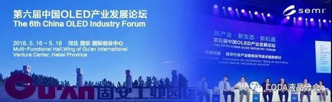 我司参加”第六届中国OLED产业发展论坛”